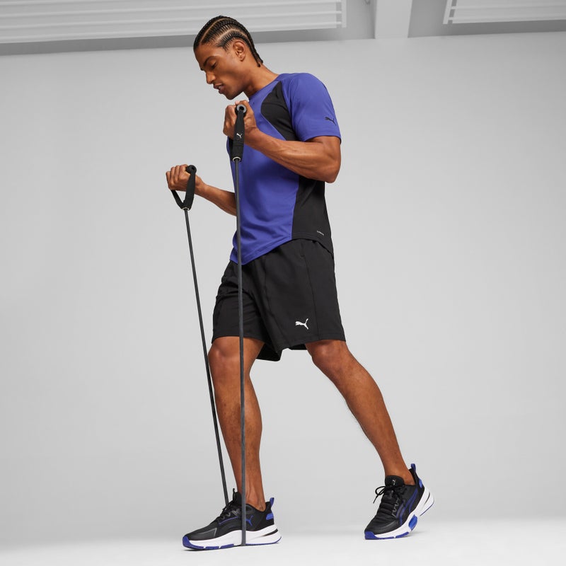 PUMA CLOUDSPUN 7" Mens Black Knit Shorts - Image 3